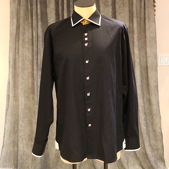 brio Milano Other - Brio Milano contemporary fit large men's shirt